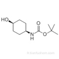 Acide carbamique, ester de 1,1-diméthyléthyle de N- (cis-4-hydroxycyclohexyl) - CAS 167081-25-6